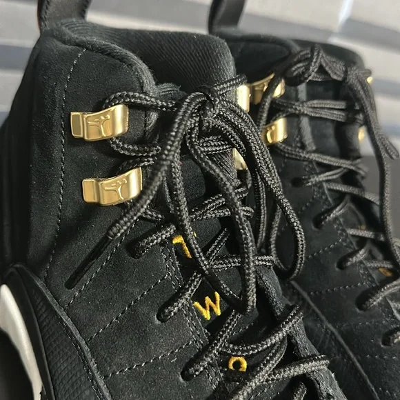 NIKE AIR JORDAN 12 RETRO REVERSE TAXI SNEAKERS